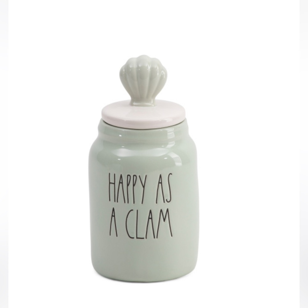 COPY - Rae Dunn Happy as a Clam canister Brand New